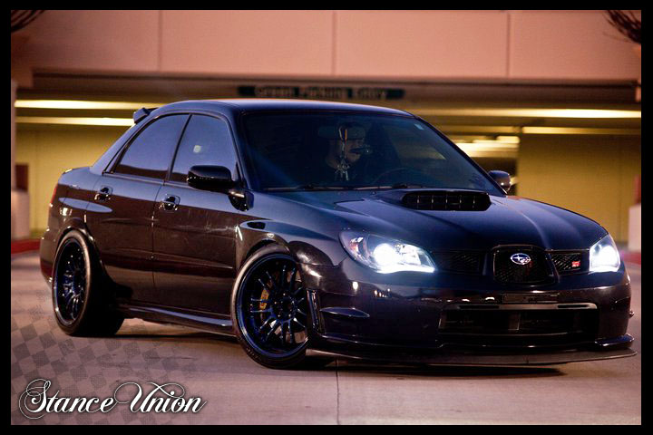 Amazing 2007 Subaru STi that has the stance that will shock most scooby 